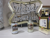 Saturday Night &#34;Blue&#34; Ticket Raffle Prizes -- The Gettleman Cone was donated by Beer Cans Plus